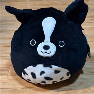 Squishmallows  Black & White "Monty" Plush
